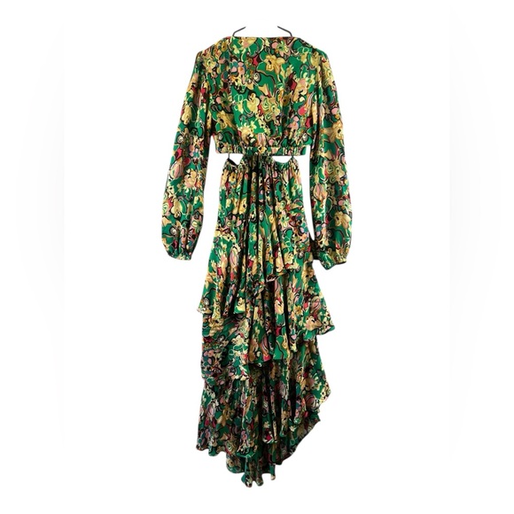 A.L.C. Bell Silk Maxi Dress - Picture 5 of 14